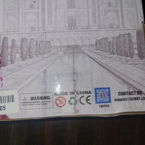 SEMKY Micro Mini Blocks Taj Mahal Famous Landmark Model - Picture 4 of 6